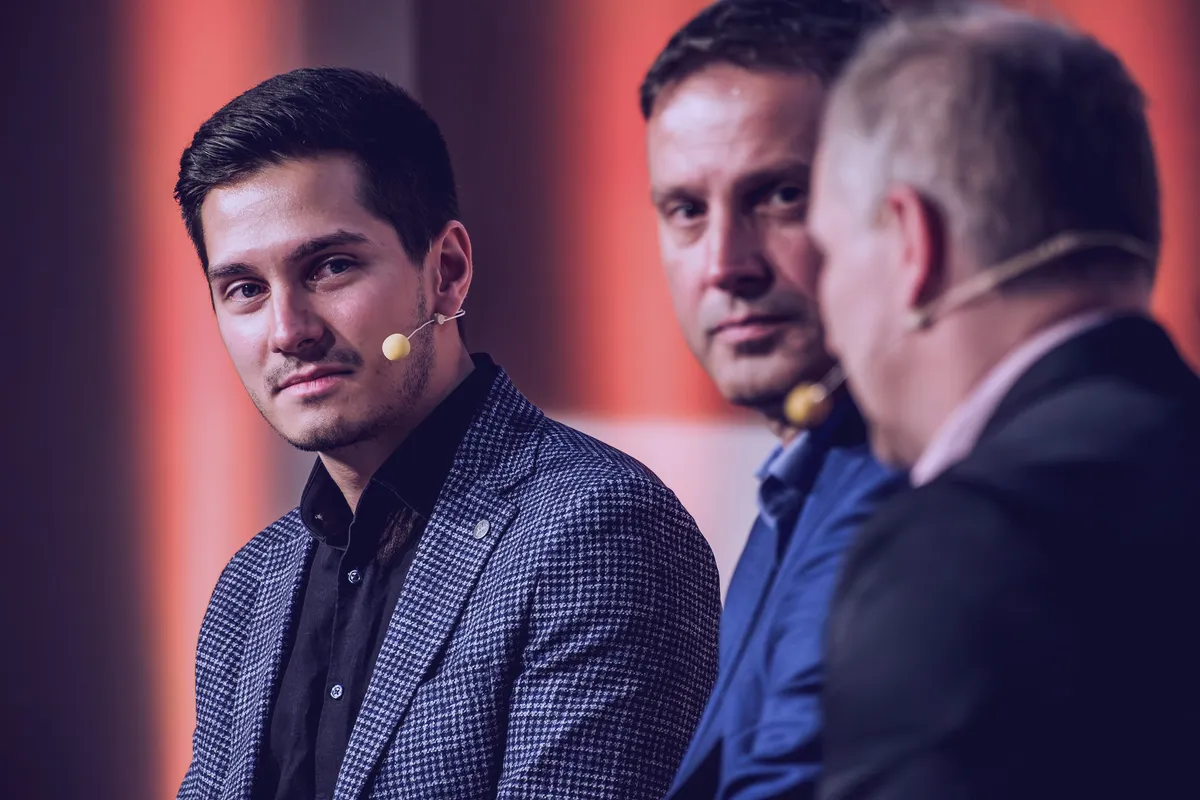 Panel discussion at Technovation event